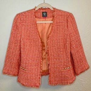 Vince Camuto Blazer Salmon 8 Petite
